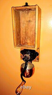 1800's X-RAY ARCADE Antique Coffee Grinder