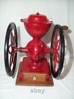 1873 Enterprise Cast Iron Hand Crank Grinder Antique Coffee Grinder / Swift Mill