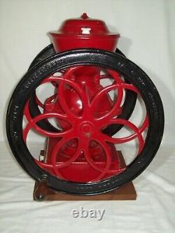 1873 Enterprise Cast Iron Hand Crank Grinder Antique Coffee Grinder / Swift Mill