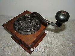 1880's Arcade Imperial No. 147 Coffee MILL Original Box Grinder Antique