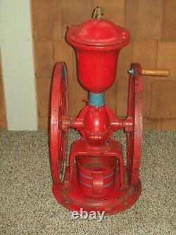 1898 Enterprise Cast Iron Hand Crank Grinder Antique Coffee Grinder / Swift Mill