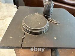 1901 Antique SUN MFG #1080 Pound Coffee Mill with Original Label, Dovetail Corners