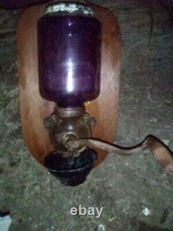 1903 lee mfg antique coffee grinder