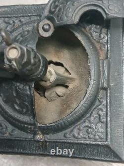 1910s Odd Antique Coffee Grinder Top Made by Imperial Arcade Bottom German Made