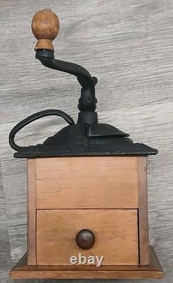 1910s Odd Antique Coffee Grinder Top Made by Imperial Arcade Bottom German Made