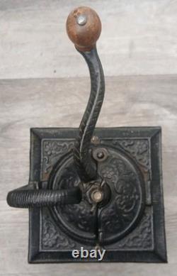 1910s Odd Antique Coffee Grinder Top Made by Imperial Arcade Bottom German Made