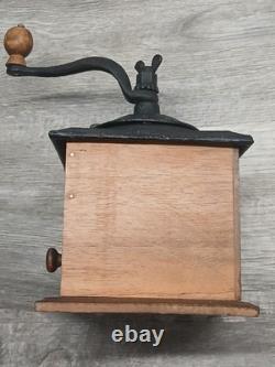 1910s Odd Antique Coffee Grinder Top Made by Imperial Arcade Bottom German Made