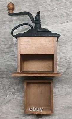 1910s Odd Antique Coffee Grinder Top Made by Imperial Arcade Bottom German Made