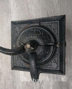 1910s Odd Antique Coffee Grinder Top Made by Imperial Arcade Bottom German Made