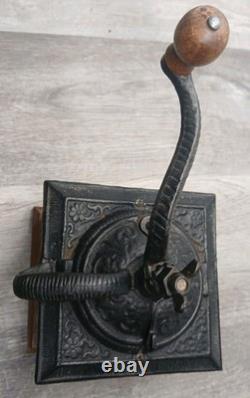 1910s Odd Antique Coffee Grinder Top Made by Imperial Arcade Bottom German Made