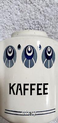 1930's ZASSENHAUS AUSTRIA ART DECO wall mount coffee grinder PORCELAIN cubist