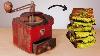 1950s Peugeot Coffee Grinder Restoration I Used It To Make Pistachio Chocolate