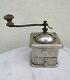 19th Antique Old Metal Coffee Mill / Grinder By Fabrik Marke Made in Germany