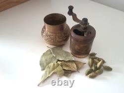 19th Century Antique Spices&coffee Grinder Arabic Islamic inscriptions In the Ot