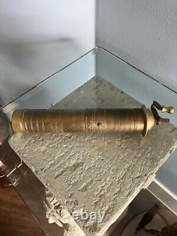 19th century Antique Turkish Ottoman brass coffee grinder mill Vintage