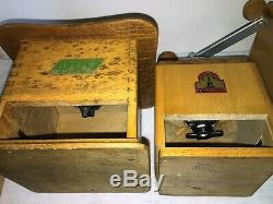 4 Molino de café de la firma alemana Armin Trösser. H. T. Antique Coffee grinder
