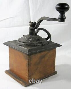 ANTIQUE ARCADE IMPERIAL MILL #705 3/19/1889 COFFEE MILL DRAWER withMETAL KNOB