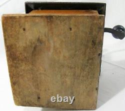 ANTIQUE ARCADE IMPERIAL MILL #705 3/19/1889 COFFEE MILL DRAWER withMETAL KNOB