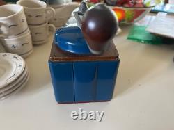 ANTIQUE FRENCH COFFEE GRINDER PEUGEOT 50's / ORIGINAL PAINTING