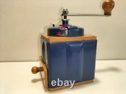 ANTIQUE FRENCH COFFEE GRINDER PEUGEOT 50's / ORIGINAL PAINTING