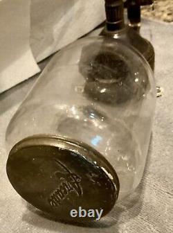 ANTIQUE ORIGINAL ARCADE CRYSTAL No. 3 CAST IRON WALL MOUNT COFFEE GRINDER