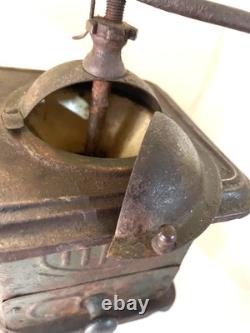 ANTIQUE TITAN METAL COFFEE GRINDER, made in ex Yugoslavia