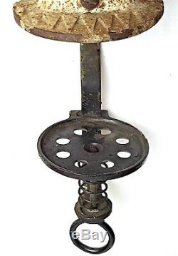 ARCADE # 3 COFFEE GRINDER Antique WALL MOUNT Victorian BURR MILL Jar CAST IRON