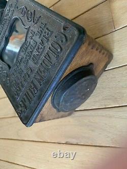 ARCADE Golden Rule Coffee Grinder Wall Mount Wood/Cast Iron