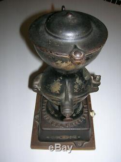 American Antique Enterprise No. 1 Cast Iron Coffee Grinder Mill 19th Century EXC