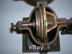 American Antique Enterprise No. 1 Cast Iron Coffee Grinder Mill 19th Century EXC