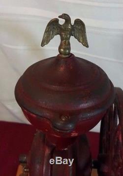 Antique # 12 Coffee Grinder by Swift Mill Lane Brothers Poughkeepsie Ny