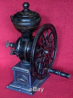 Antique 14 SWIFT MILL #12 Coffee Grinder Lane Bros N. Y. Patented 1876 Exce