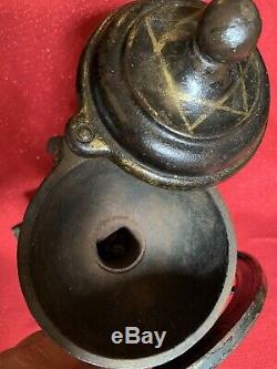 Antique 14 SWIFT MILL #12 Coffee Grinder Lane Bros N. Y. Patented 1876 Exce