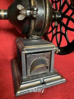 Antique 14 SWIFT MILL #12 Coffee Grinder Lane Bros N. Y. Patented 1876 Exce