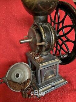 Antique 14 SWIFT MILL #12 Coffee Grinder Lane Bros N. Y. Patented 1876 Exce