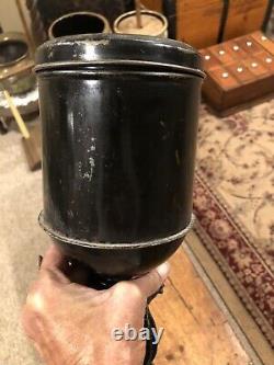Antique 1800s Regal Wall Mount Coffee Grinder With Catch Cup- All Original