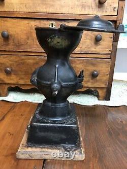 Antique 1873 Arcade Enterprise Cast Iron Coffee Grinder