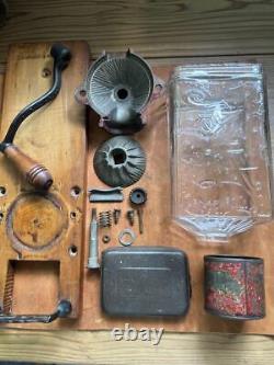 Antique 1890's-1900's Arcade Mfg Jewel Mill Coffee Grinder