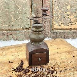 Antique 18th century coffee grinder mill Dutch Louis XVIII Moulin Cafe