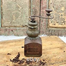 Antique 18th century coffee grinder mill Dutch Louis XVIII Moulin Cafe