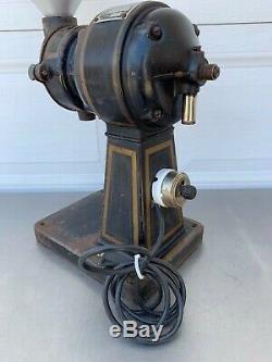 Antique 1910 Royal Electric Coffee Mill Grinder With Hopper Country Store