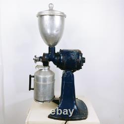 Antique 1920's American Duplex Electric Coffee Cutter Grinder Cast Iron Aluminum