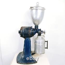 Antique 1920's American Duplex Electric Coffee Cutter Grinder Cast Iron Aluminum