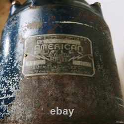 Antique 1920's American Duplex Electric Coffee Cutter Grinder Cast Iron Aluminum