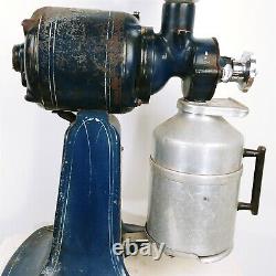 Antique 1920's American Duplex Electric Coffee Cutter Grinder Cast Iron Aluminum