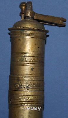 Antique 19c. Islamic Brass Coffee Grinder MILL