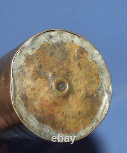 Antique 19c Ottoman Turkish brass coffee grinder mill