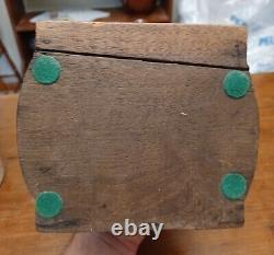 Antique 19th Century Dovetailed with Drawer Coffee Grinder