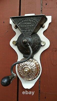 Antique #360 PARKER coffee grinder