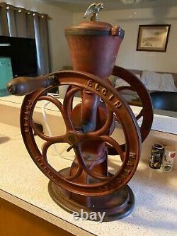 Antique #48 Elgin Coffee Grinder Mill Original Condition